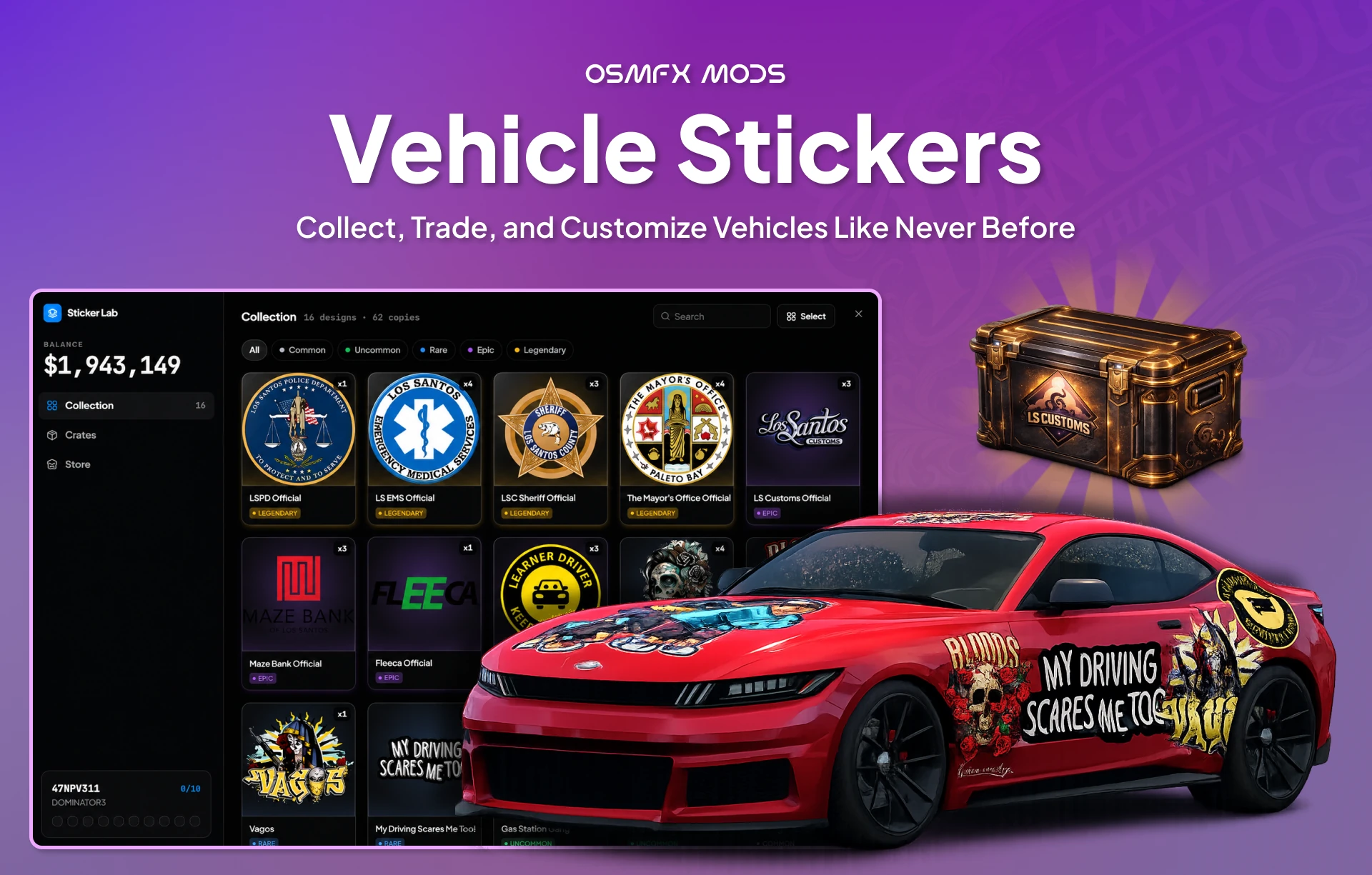 Vehicle Stickers